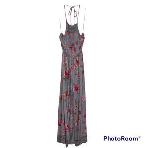 Francesca's Miami Floral Romper Size XS Beachy Casual